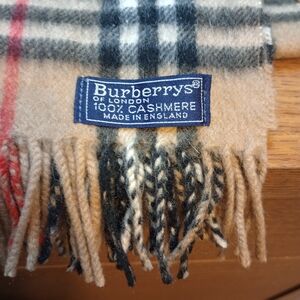Burberry Scarf. 12"X55". Used.
